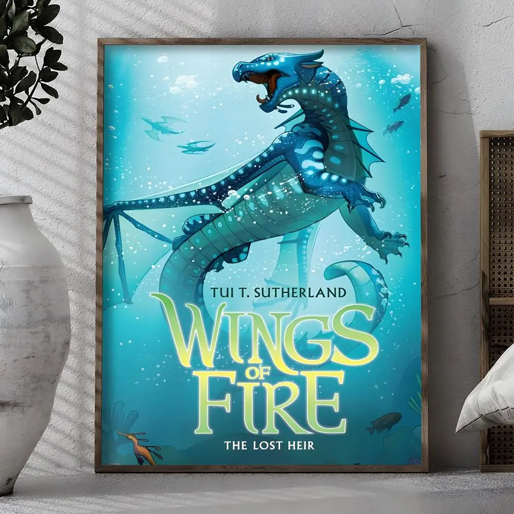 Wings Of Fire Classic Painting Calligraphy Canvas Wall Art