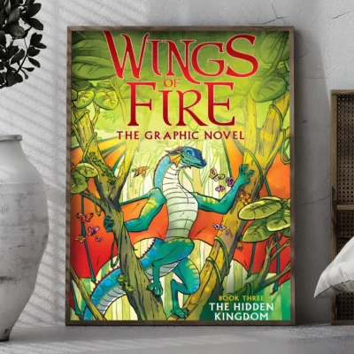 Wings Of Fire Mythic Painting Calligraphy Canvas Wall Art