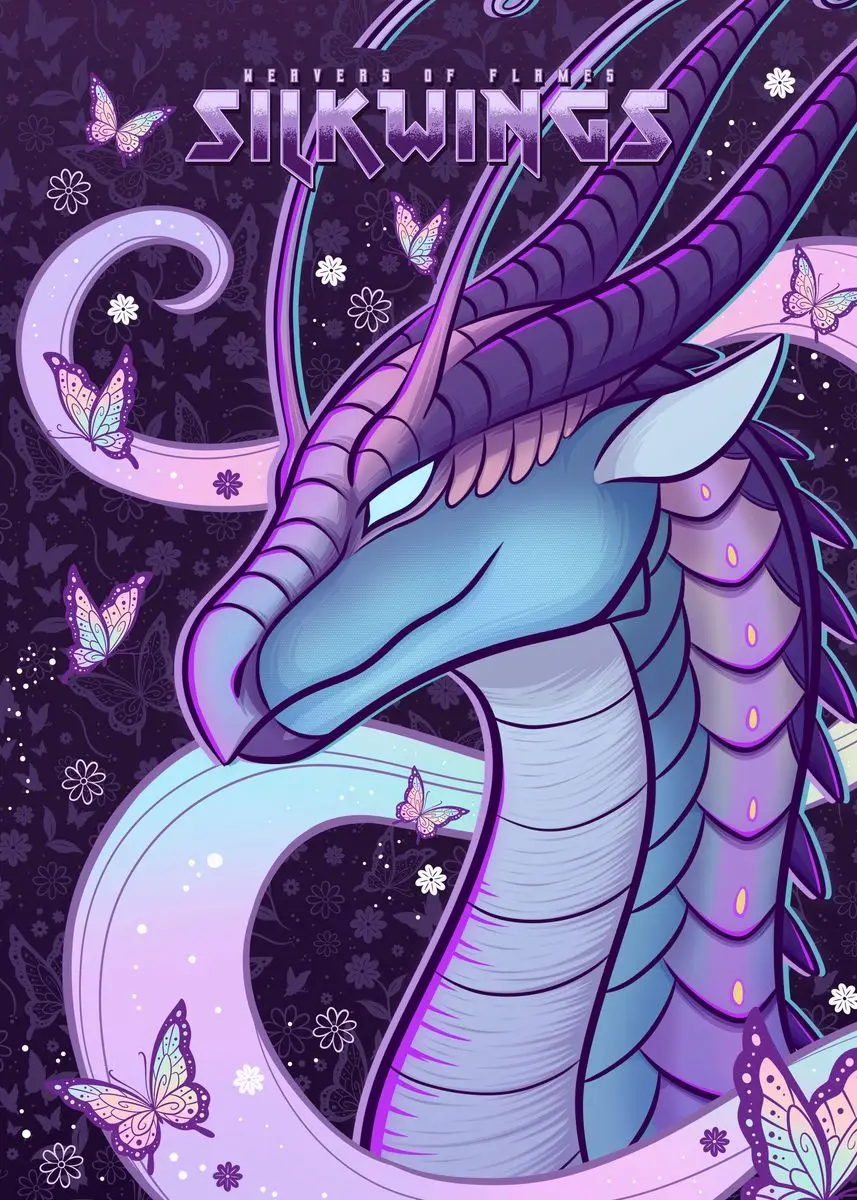 Wings of Fire Dragons Cartoon Cute Poster