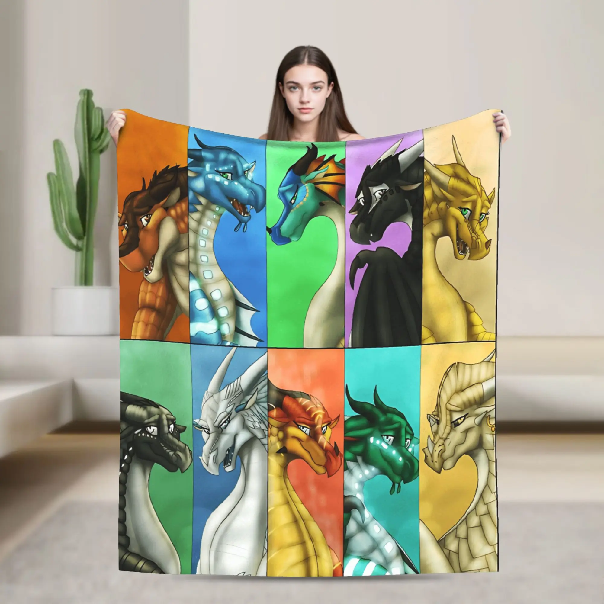 Premium Travel Wings of Fire Blanket