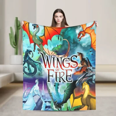 Durable Travel Wings of Fire Blanket