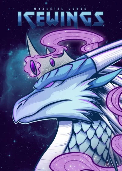 Wings of Fire Dragons Cartoon Fantasy Poster