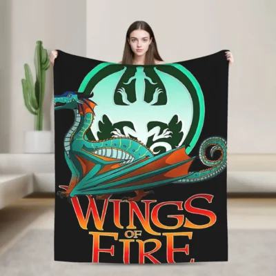 Cozy Travel Wings of Fire Blanket