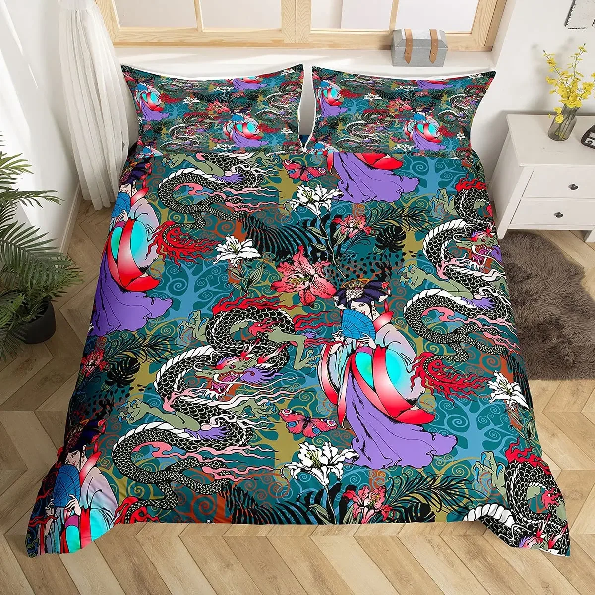 Wings Of Fire Comfortable Bedding Set