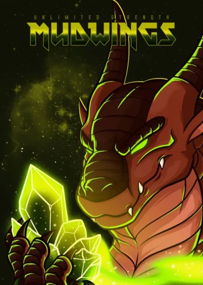 Wings of Fire Dragons Cartoon Colorful Poster