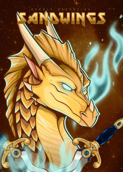 Wings of Fire Dragons Cartoon Cool Poster