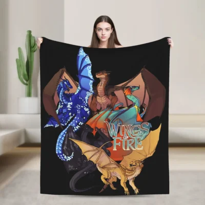 Classic Travel Wings of Fire Blanket