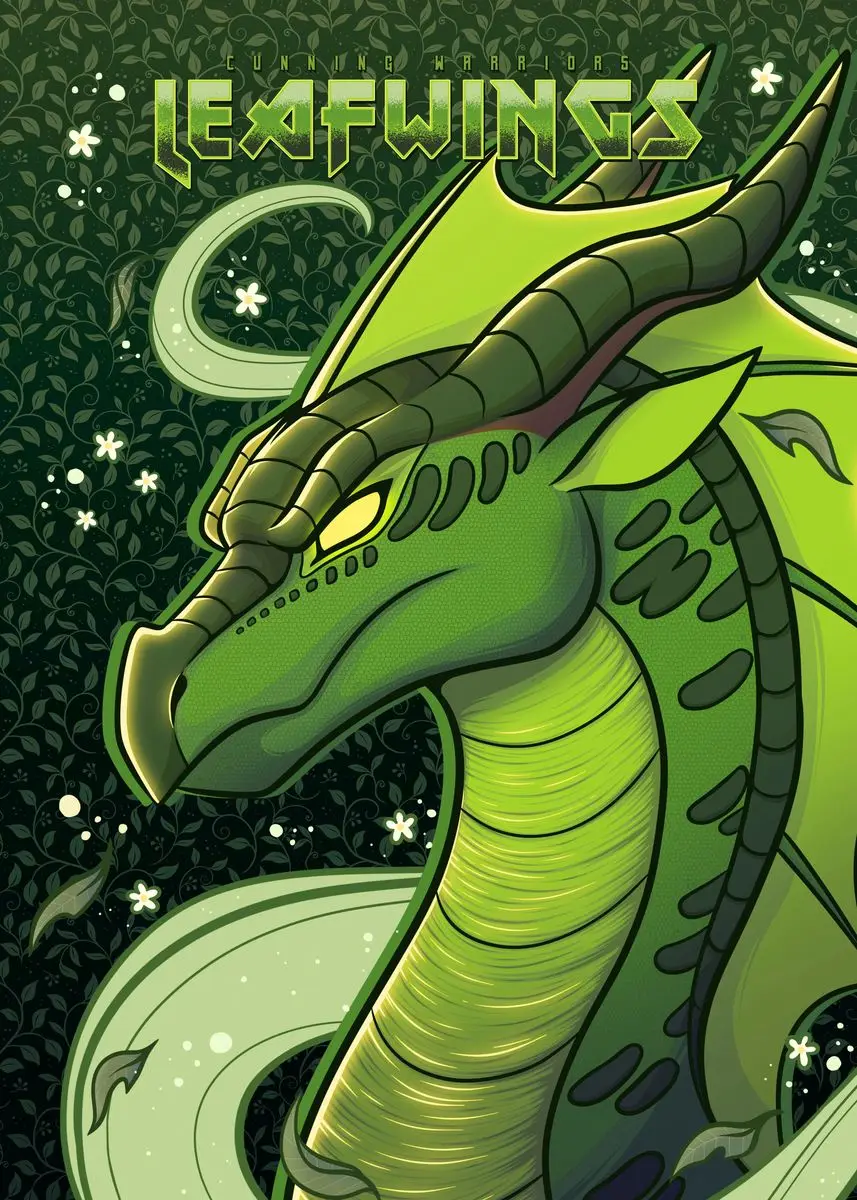 Wings of Fire Dragons Cartoon Epic Poster