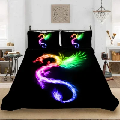 Wings Of Fire Soft Polyester Bedding Set