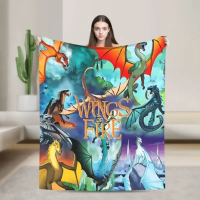 All Season Travel Wings of Fire Blanket
