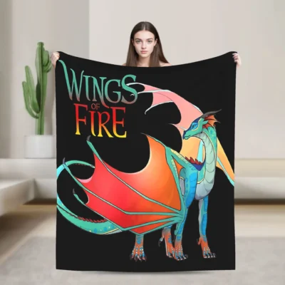 Cute Travel Wings of Fire Blanket