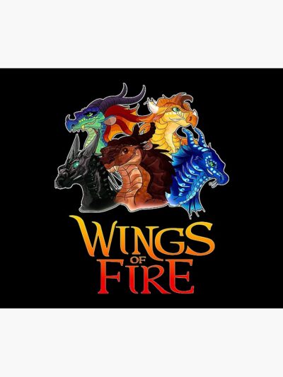 Alternative view of Wings Of Fire Dark Fantasy Tapestry