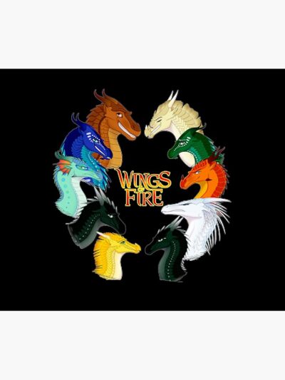 Alternative view of Wings Of Fire Warrior Dragon Tapestry
