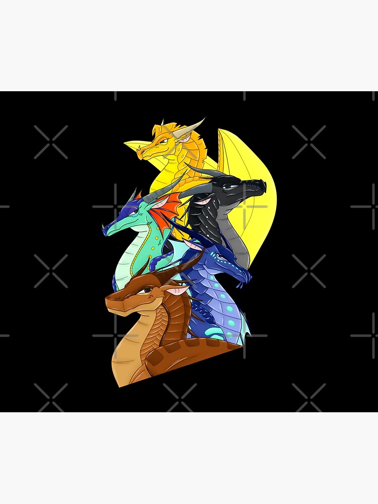 Sunny Darkstalker Glory Wings Of Dragon Fire Design Tapestry - Image 2