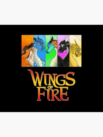 Alternative view of Wings Of Fire Flame Dragon Tapestry