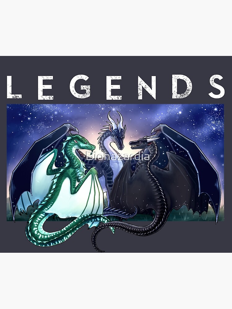 Wings Of Fire Legends Fathom Darkstalker Clearsight Tapestry - Image 2