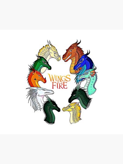 Alternative view of Wings Of Fire T Shirtretro Wings Of Fire Novel Art Gift For Fan Tapestry