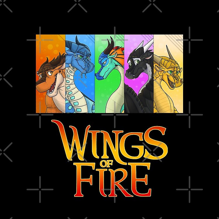 Four Wings Of Fire Dragons Beautiful Art Tote Bag - Image 2