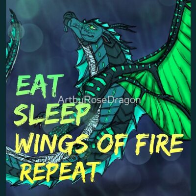 Alternative view of Eat Sleep Wings Of Fire Repeat Dragon Tote Bag