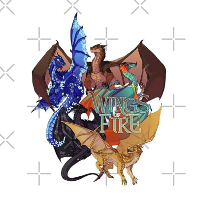 Alternative view of Glory Fantasy Rainwing Wings Of Fire All Together Cute Fans Tote Bag