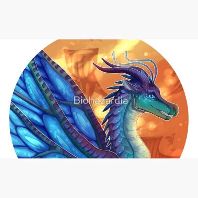 Alternative view of Wings Of Fire Blue Mug