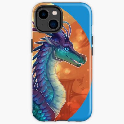 Wings Of Fire Blue Iphone Case