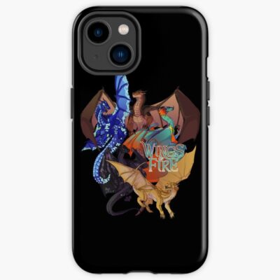 Many Wings Of Fire Dragon Beautiful Art Iphone Case