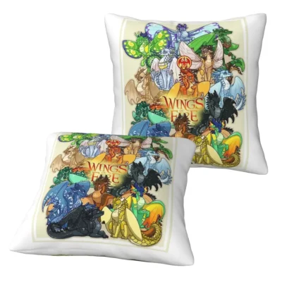 Hot Wing Of Fire All Dragon 2 pcs Square Pillowcase Pillow
