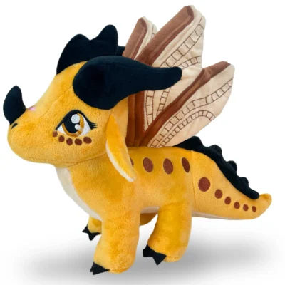 Wings of Fire Dragon Plush Toy Soft Stuffed Animal Cute Yellow Plush