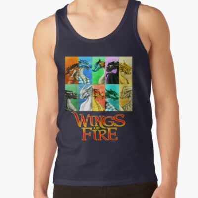 Alternative view of Glory Fantasy Rainwing Wings Of Fire Dragonets Men Women Kidscool Gift Tank Top