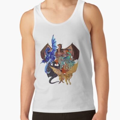 Glory Fantasy Rainwing Wings Of Fire All Together Cute Fans Tank Top