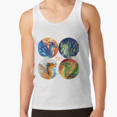 Alternative view of Wings Of Fire Heroes Of The Lost Continent Tank Top