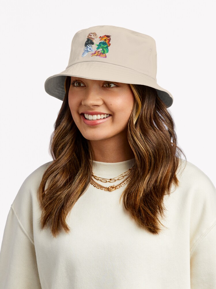 Jade Winglet Wof Bucket Hat - Image 2