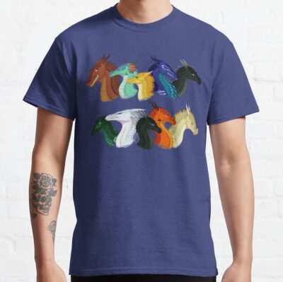 Alternative view of Wings Of Fire Pov Characters T-Shirt