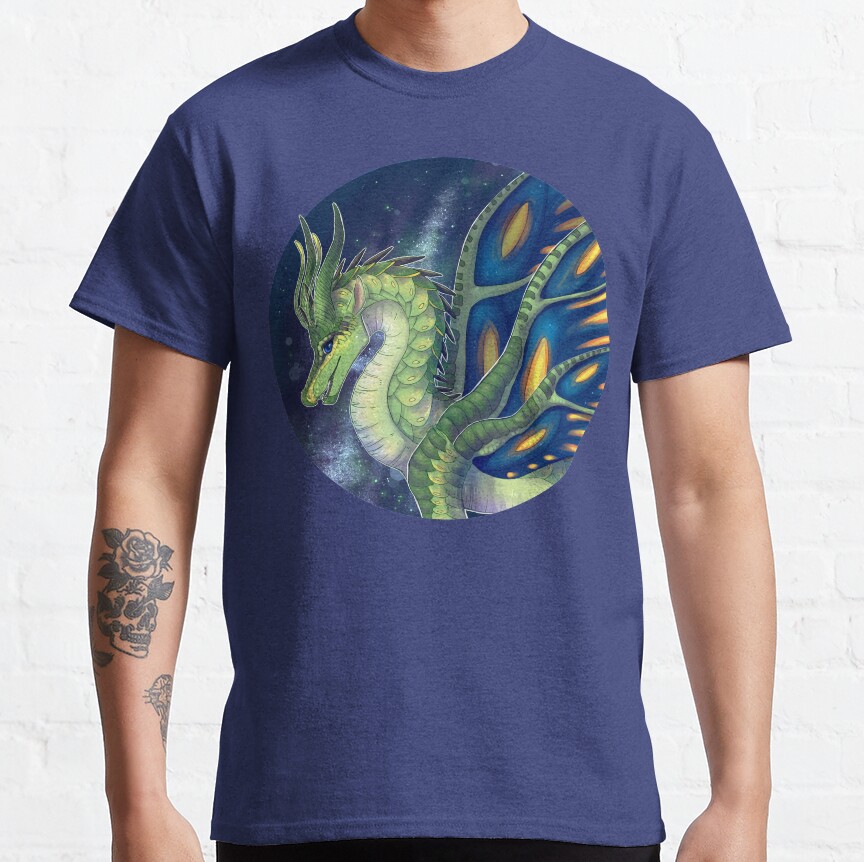 Wings Of Fire Luna The Silkwing T-Shirt - Image 3
