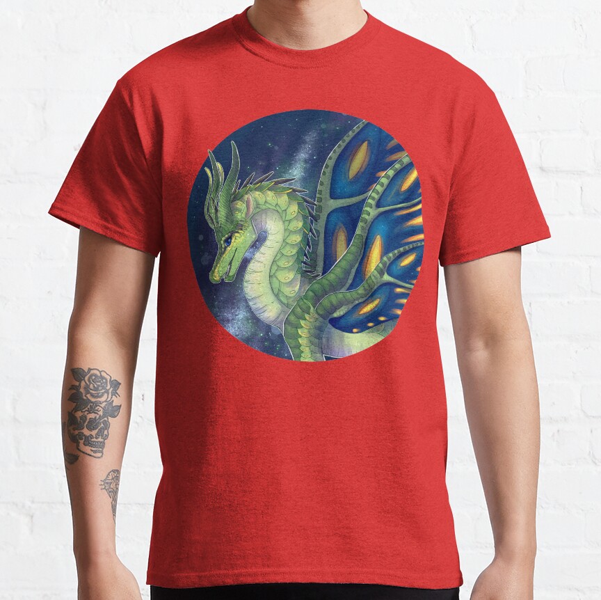 Wings Of Fire Luna The Silkwing T-Shirt - Image 4