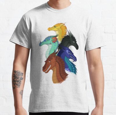 Wings Of Fire First Arc Main Characters T-Shirt