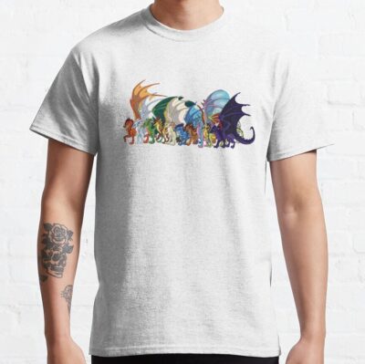 Adult Wings Of Fire Dragon Tribes T-Shirt