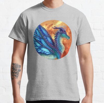 Alternative view of Wings Of Fire Blue T-Shirt