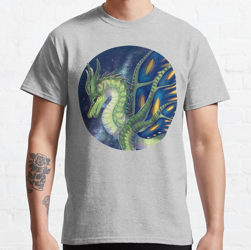 Wings Of Fire Luna The Silkwing T-Shirt - Image 5