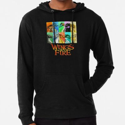 Alternative view of Wings Of Fire All Together Men Women Kids Hoodie