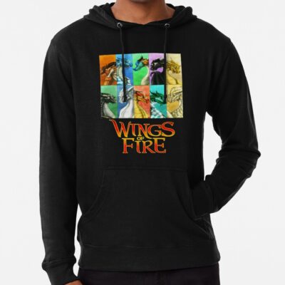 Alternative view of Wings Of Fire All Together Hoodie