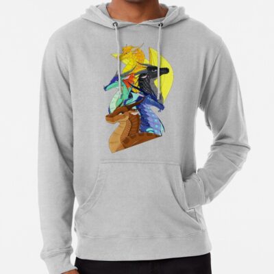 Alternative view of Love Dragonets Of Destiny Hoodie