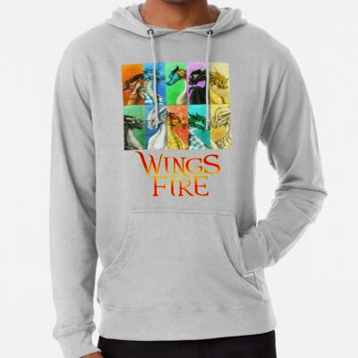Alternative view of Glory Fantasy Rainwing Wings Of Fire Dragonets Men Women Kidscool Gift Hoodie