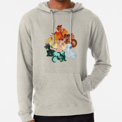 Alternative view of Jade Winglet Wof Wings Of Fire Hoodie