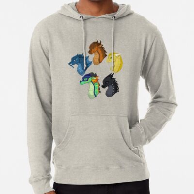 Alternative view of Top Dragonets Of Destiny Hoodie