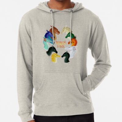 Alternative view of Basic Wings Of Fire Hoodie