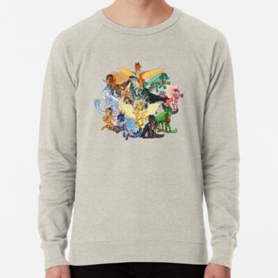 Alternative view of Wings Of Fire As Dandd Characters Sweatshirt