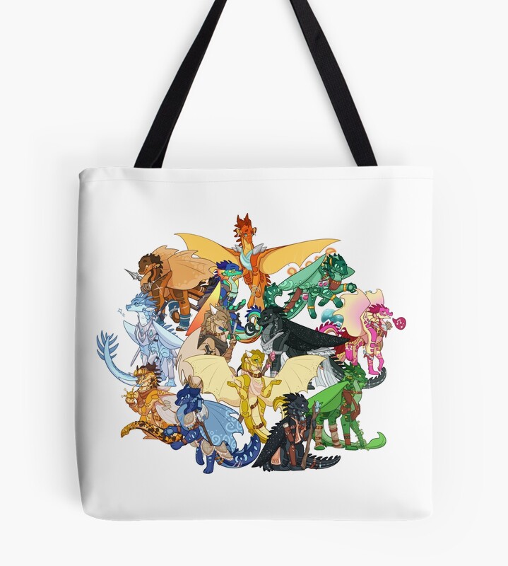 Wings Of Fire As Dandd Characters Tote Bag
