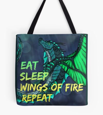 Eat Sleep Wings Of Fire Repeat Dragon Tote Bag